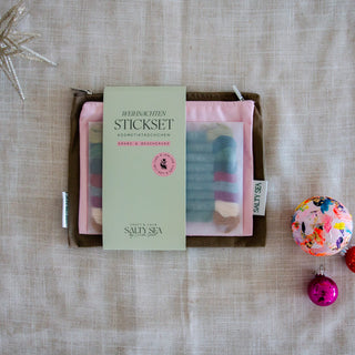 STICKSET KRANZ & BESCHERUNG