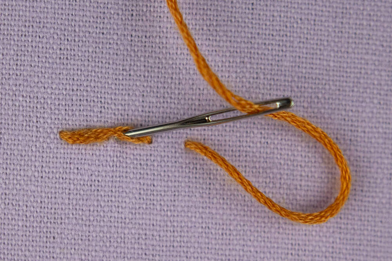 Splitstich - Schritt 2