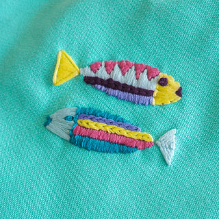 SOMMER - STICKSET (KRABBE & FISCHE) - SALTYSEA