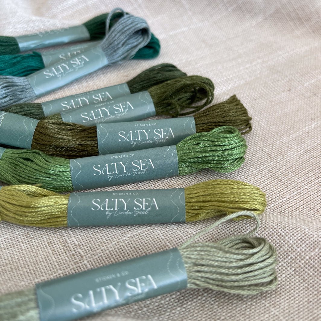 sticken aufbewahrung STICKGARN SET - DIY Sticken für Anfänger