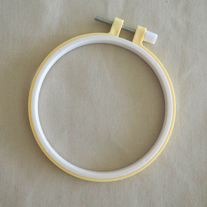 Stickrahmen 12 cm Gelb