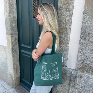 TASCHE MIT STICKMUSTER - SALTYSEA